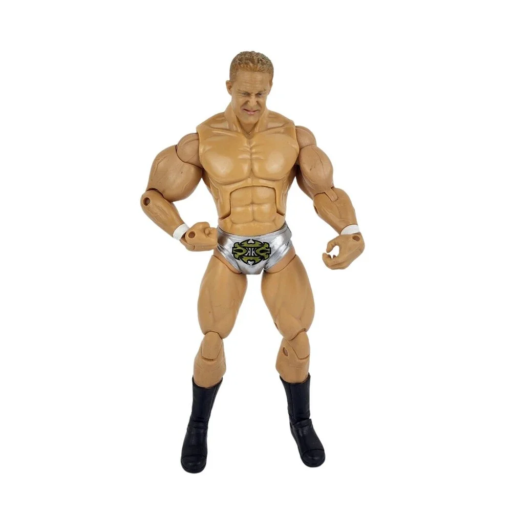 MATTEL WWE Loose Wrestling Action Figure Lot Of 5 Angle, Cena, Benoit & Others